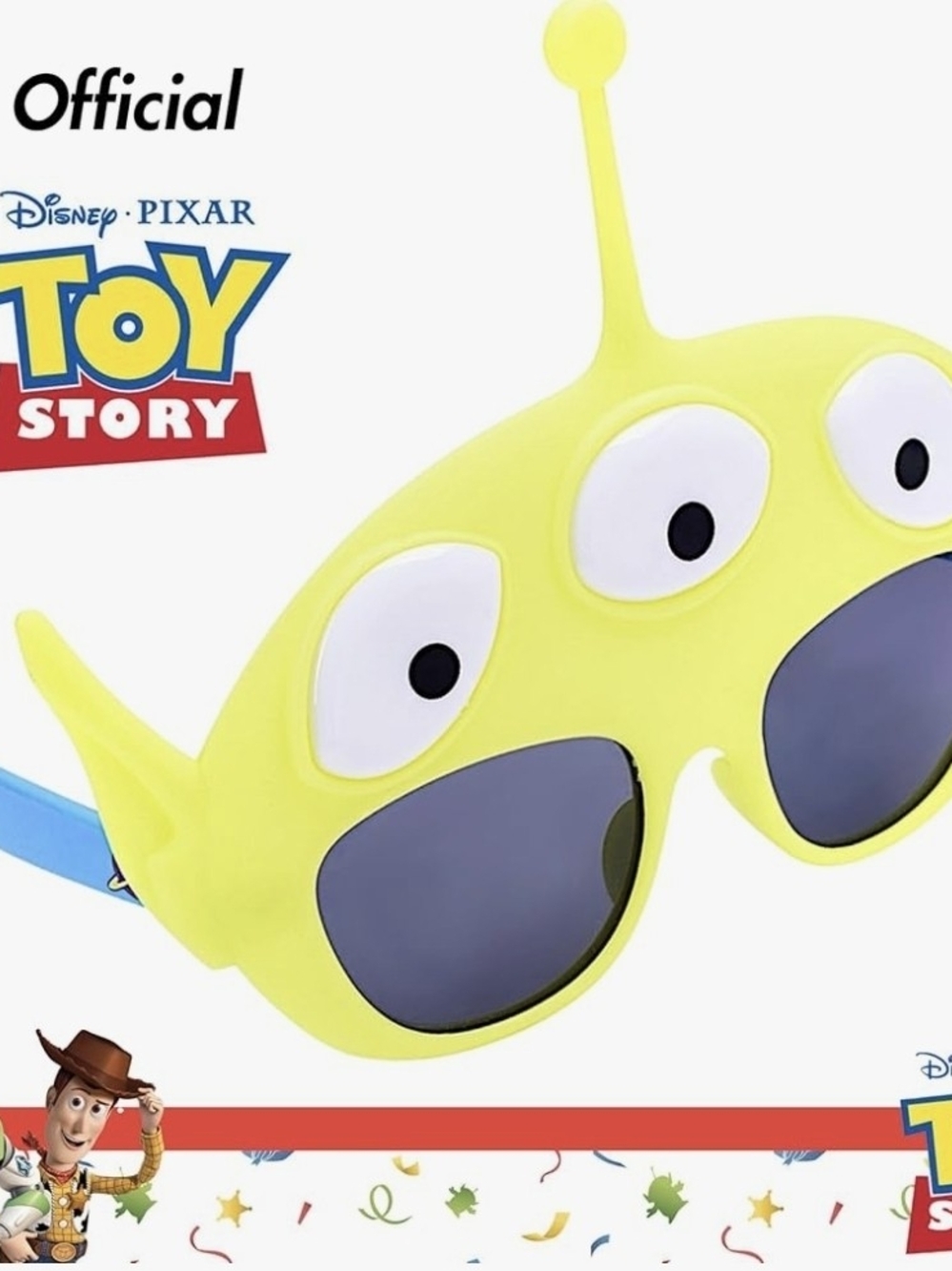 Disney Toy Story Alien Sunglasses - Yellow and Blue